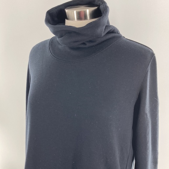 NIKE DRI-Fit Funnel Neck Kangaroo Pocket Sweatshirt Women’s XL - Picture 2 of 8